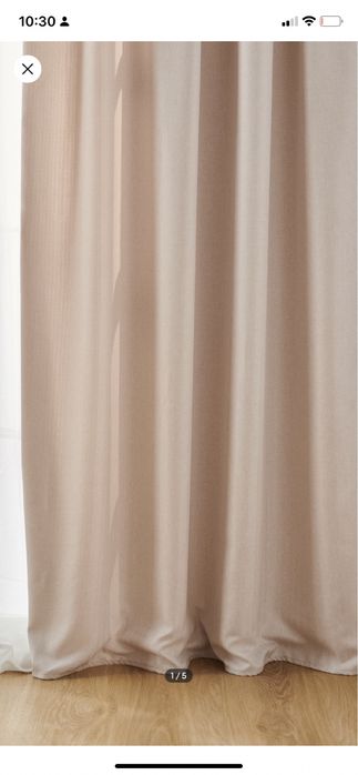 Штори для вітальні спальні. 4шт