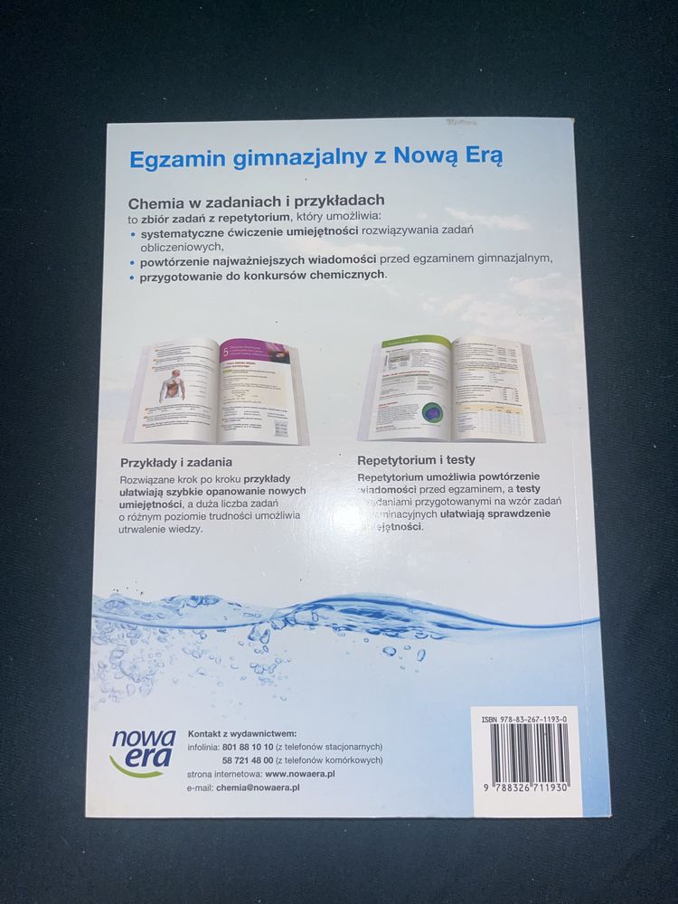 zbiór zadań chemia w zadaniach i przykładach