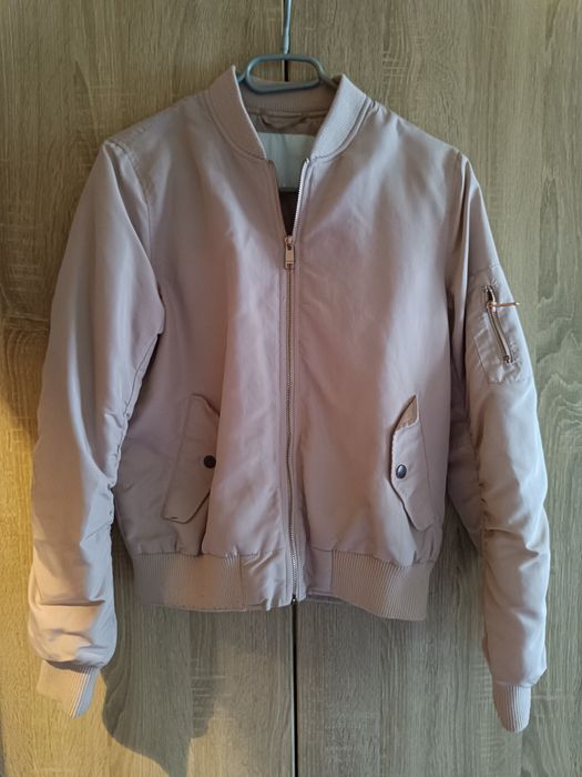 Kurtka bomberka damska różowa rozmiar S