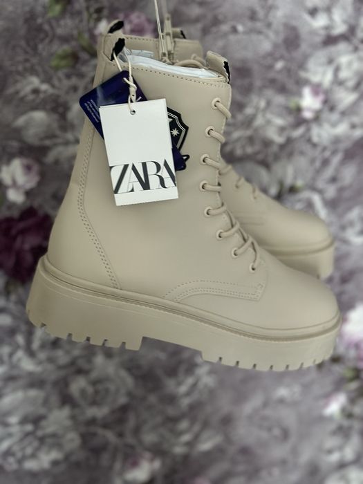 черевики боти Zara 38 розмір  24,3 см