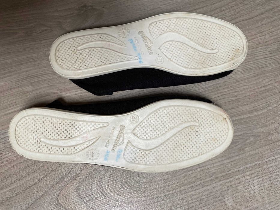 Sapatilhas de ginástica pretas Decathlon, T37