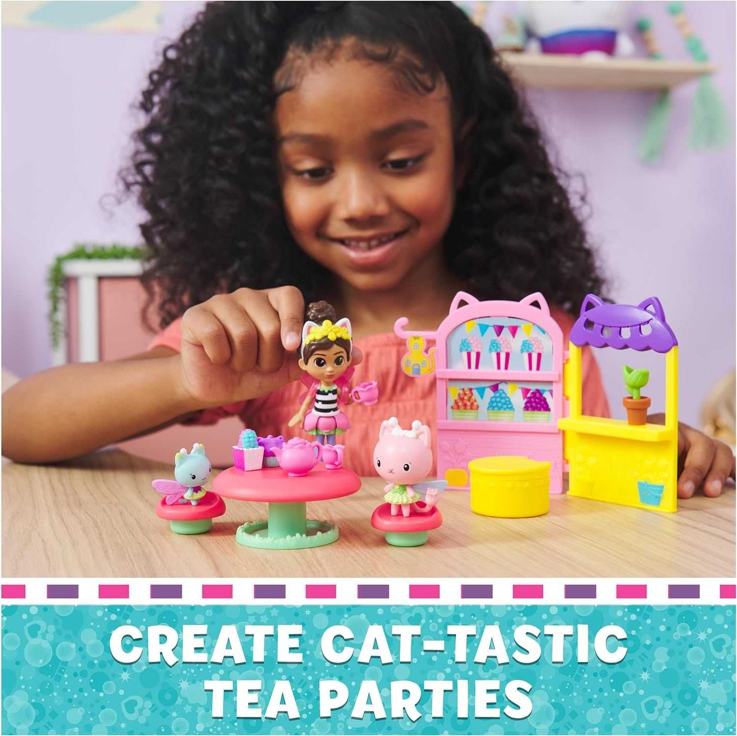 Gabbys Dollhouse вечірка в казковому саду Кітті, будиночок Габбі