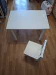 Столик дитячий + стільчик IKEA SUNDVIK