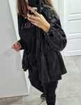 Zara nowa lateksowa parka %%