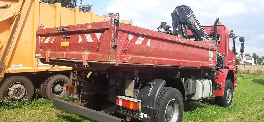 MERCEDES AXOR Śmieciarka 6X2 Euro 5 Zoeller Haller 67900 + VAT