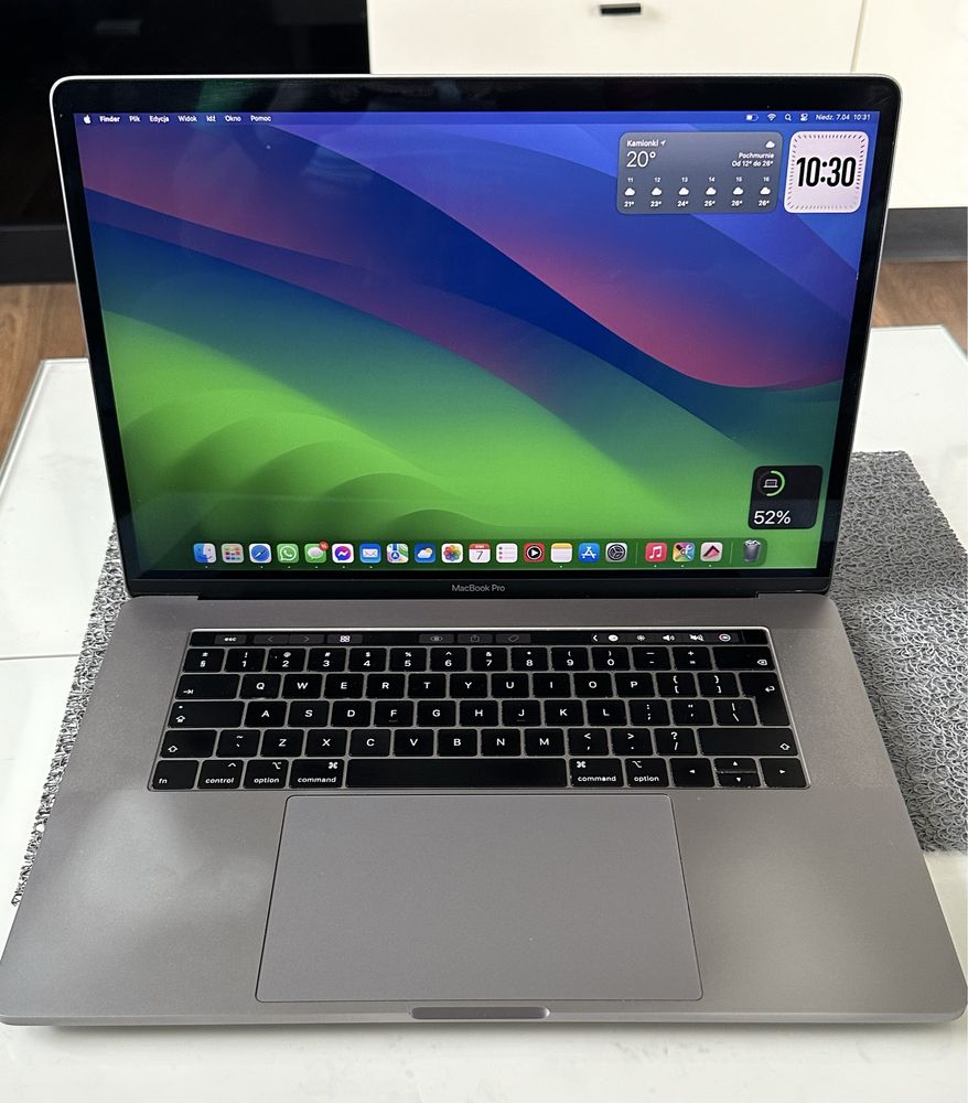 Apple MacBook Pro 15 2019 i7 TouchBar 16GB/256GB