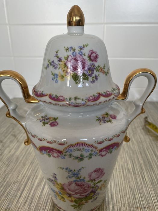 Jarra de porcelana limoges