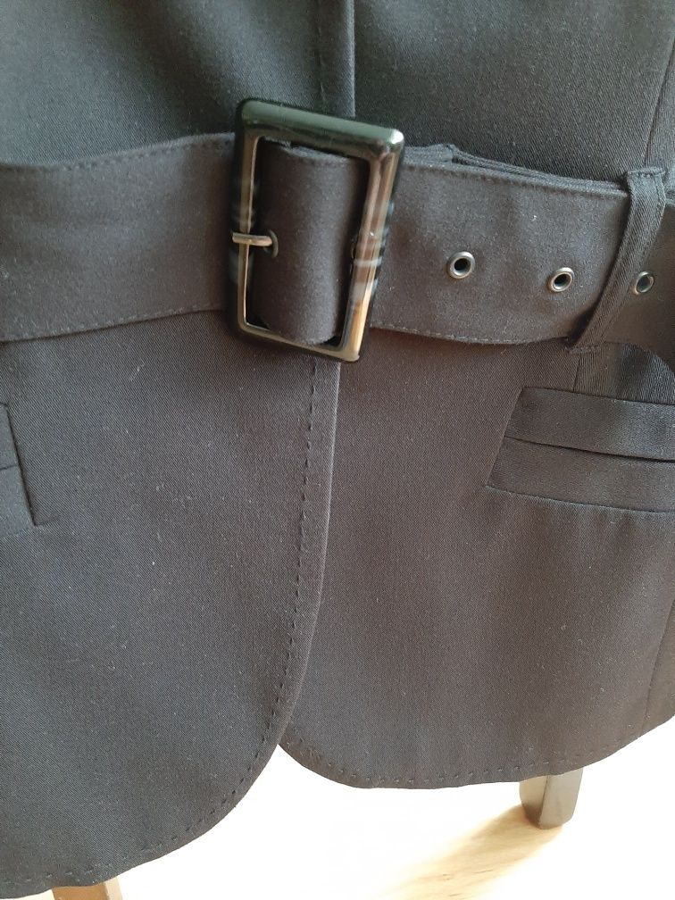 Elegancki czarny żakiet C&A rozm.38