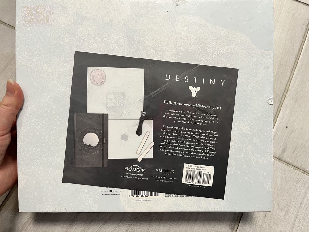 Zestaw Destiny 5th Anniversary Deluxe Stationery Set Papeteria