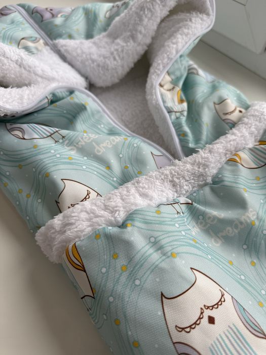 Конверт теплий на виписку та у візок