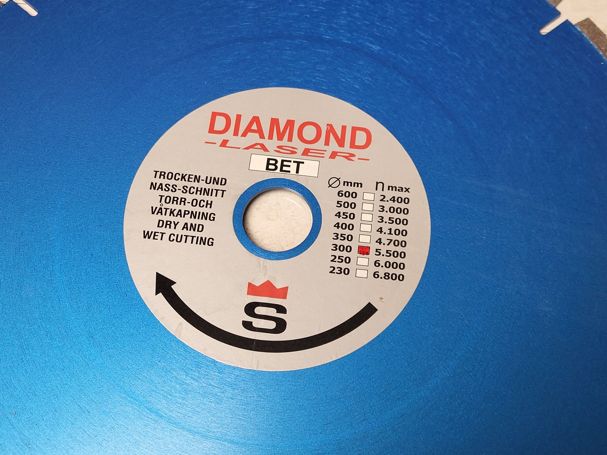 Tarcza Diamentowa SDiamond Laser Bet 300