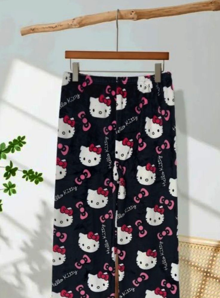 Затишні Жіночі Піжамні Штани з Hello Kitty хелоу кітті