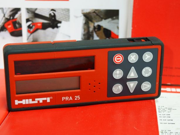 Niwelator Hilti detektor PRA 25 czujnik odbiornik sterowanie laser PR