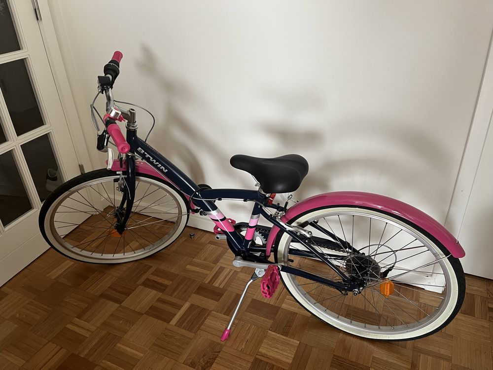 Bicicleta Btwin 500 roda 24 sem uso como nova