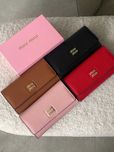 Кошелек женский Miu Miu большой Миу Миу с коробкой