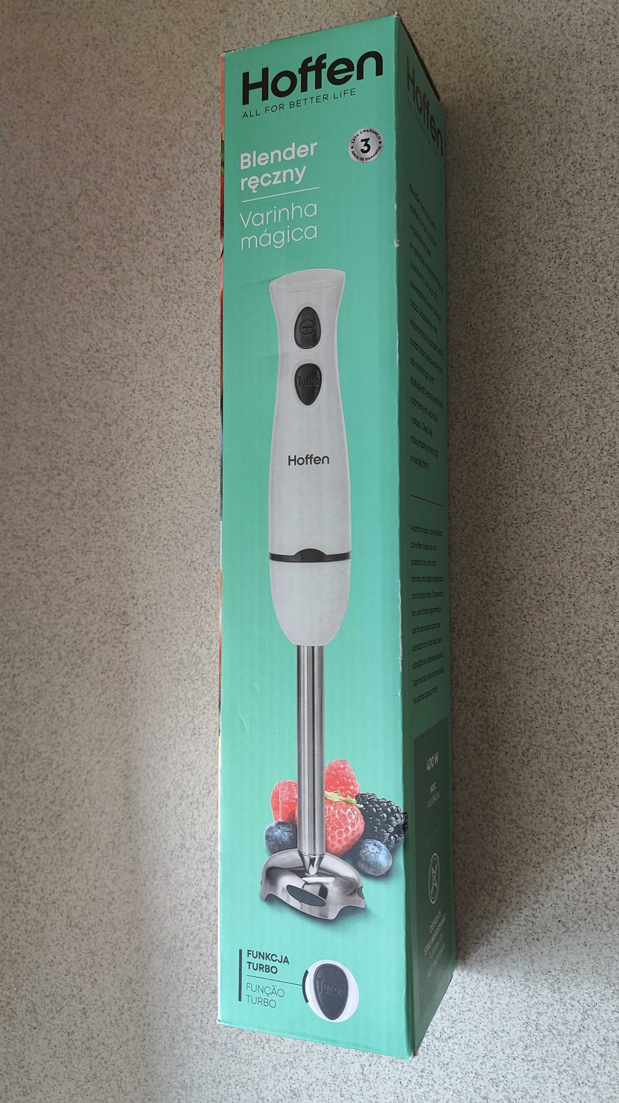 Blender ręczny - 400 W - biały