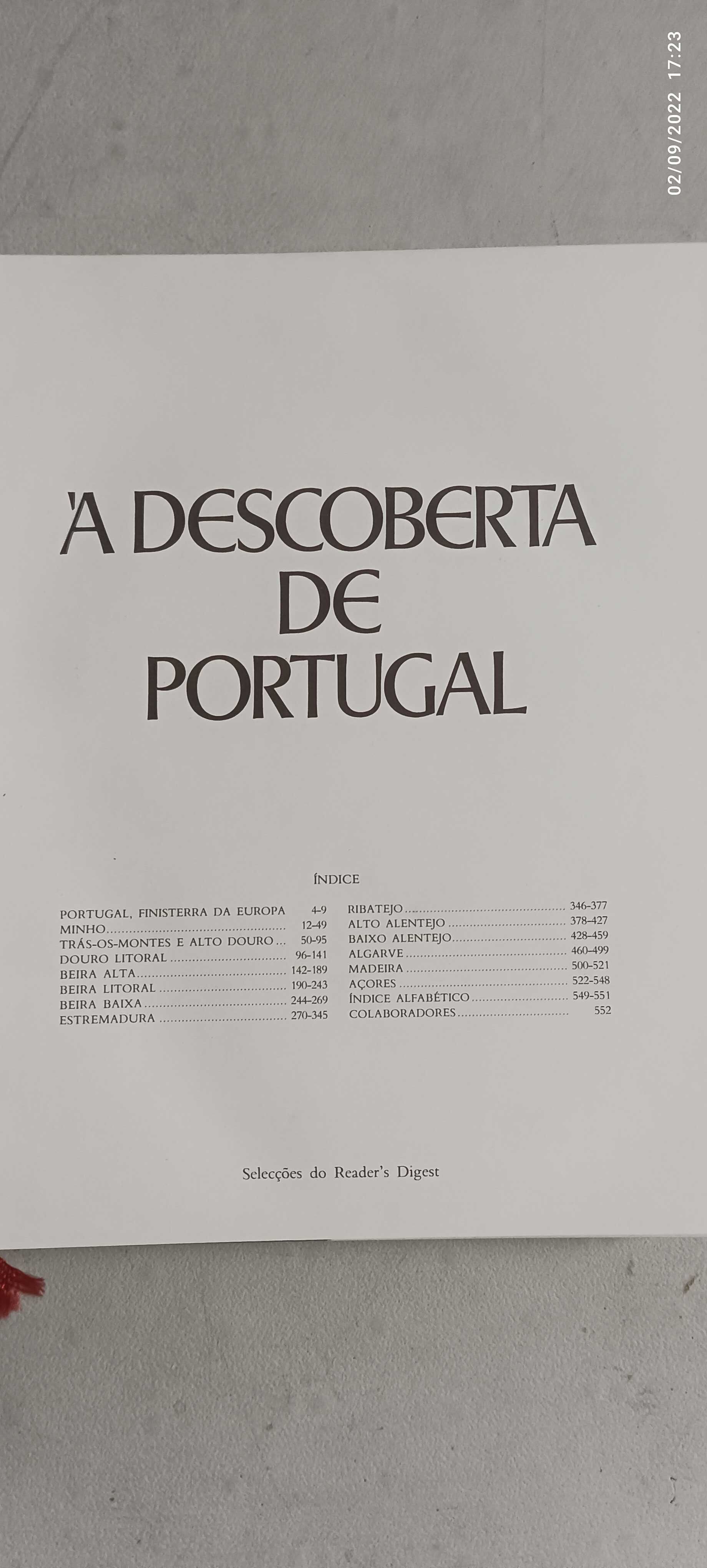 Livro PA-4 -Selecções d Reader"s Digest - A descoberta de Portugal