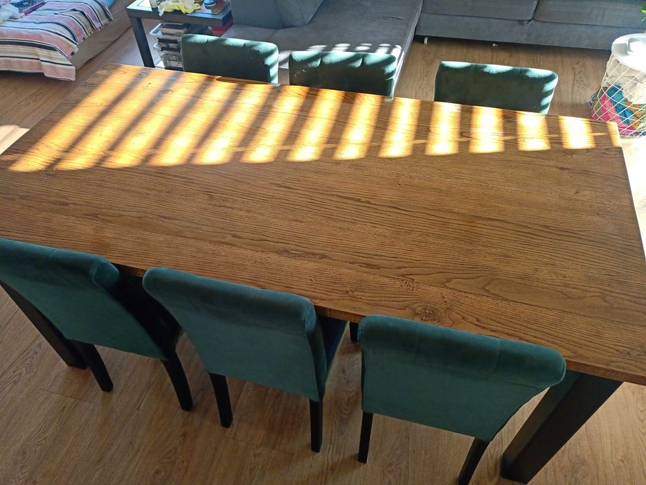 Stół kuchenny dębowy