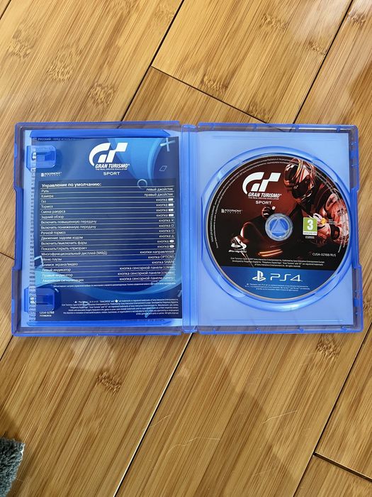 Диск Gran turismo sport. Ps4