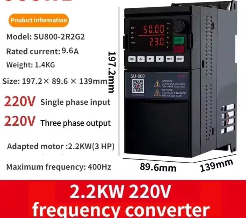 Variador de velocidade - Modelos SU800 – Série Avançada