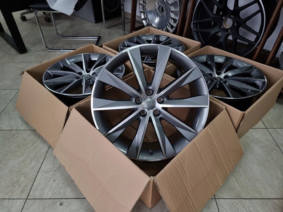 Grafit Felgi Alufelgi Audi A4 B9 Q5 A8 D4 20 Cali