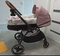 Wózek 2w1 KinderKraft Evolution Cocoon Pink