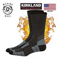 Шкарпетки Kirkland Signature Merino Wool  з вовни мериноса Made in USA