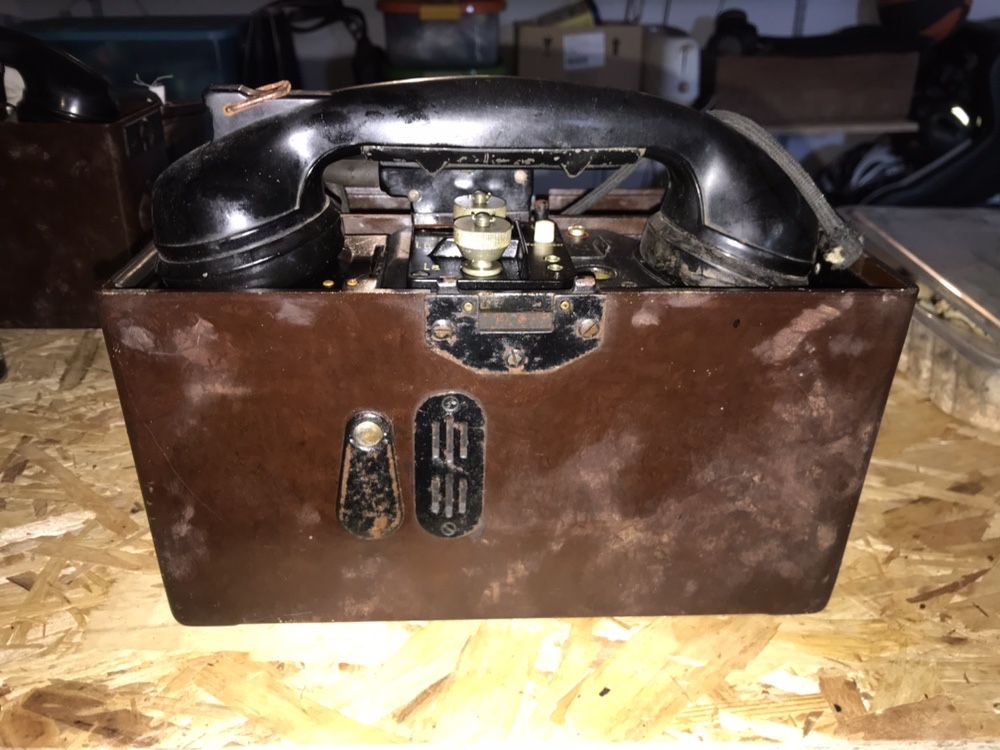 Telefone antigo Militar – 2ª Guerra Mundial  - 1938