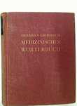 w j. niemieckim : Medizinisches Wörterbuch - Hermann Griesbach /1927r/