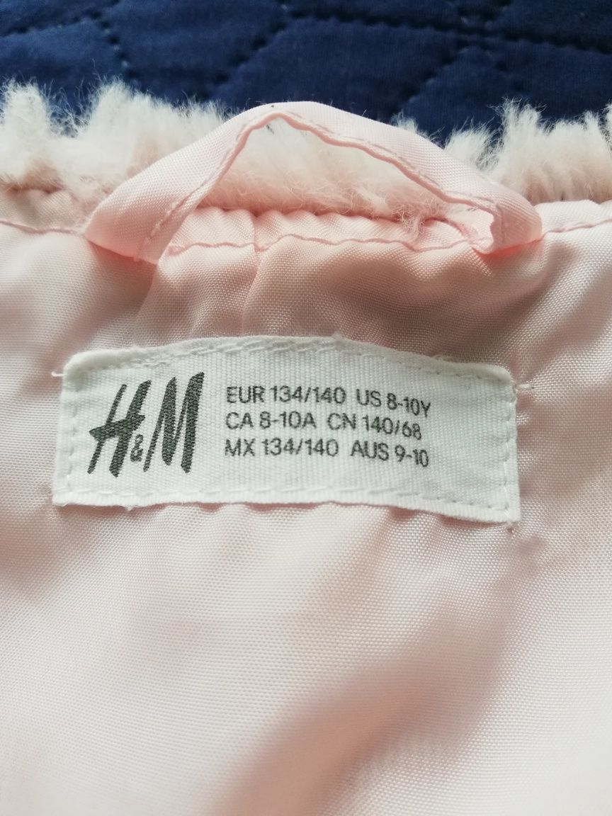 Kamizelka dla dziewczynki H&m rozmiar 134-140