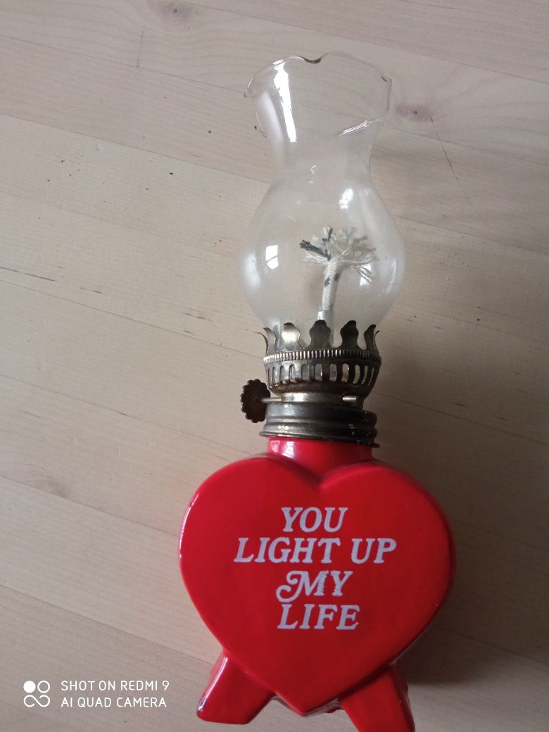 Lampa naftowa miniatura