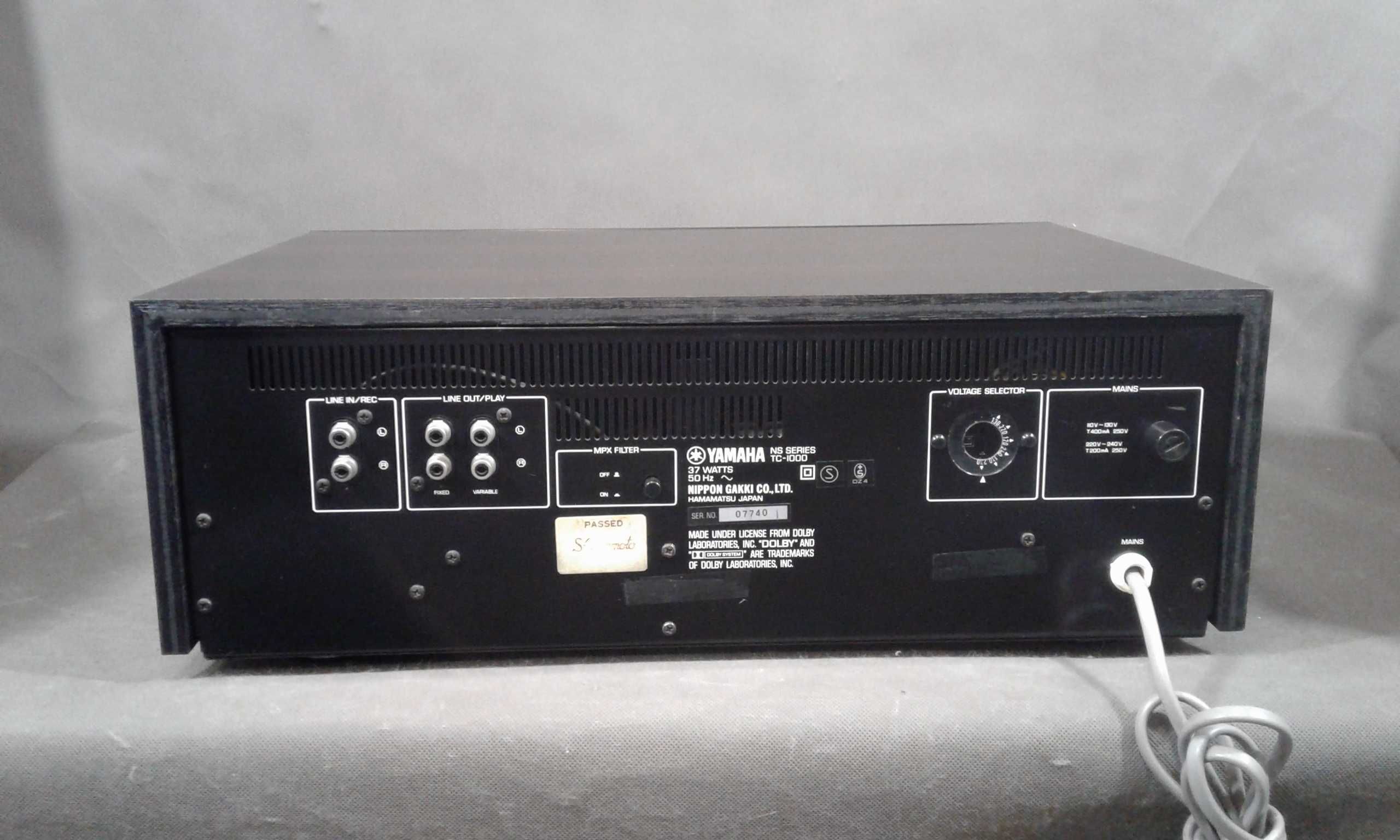 YAMAHA TC-1000,magnetofon kasetowy vintage