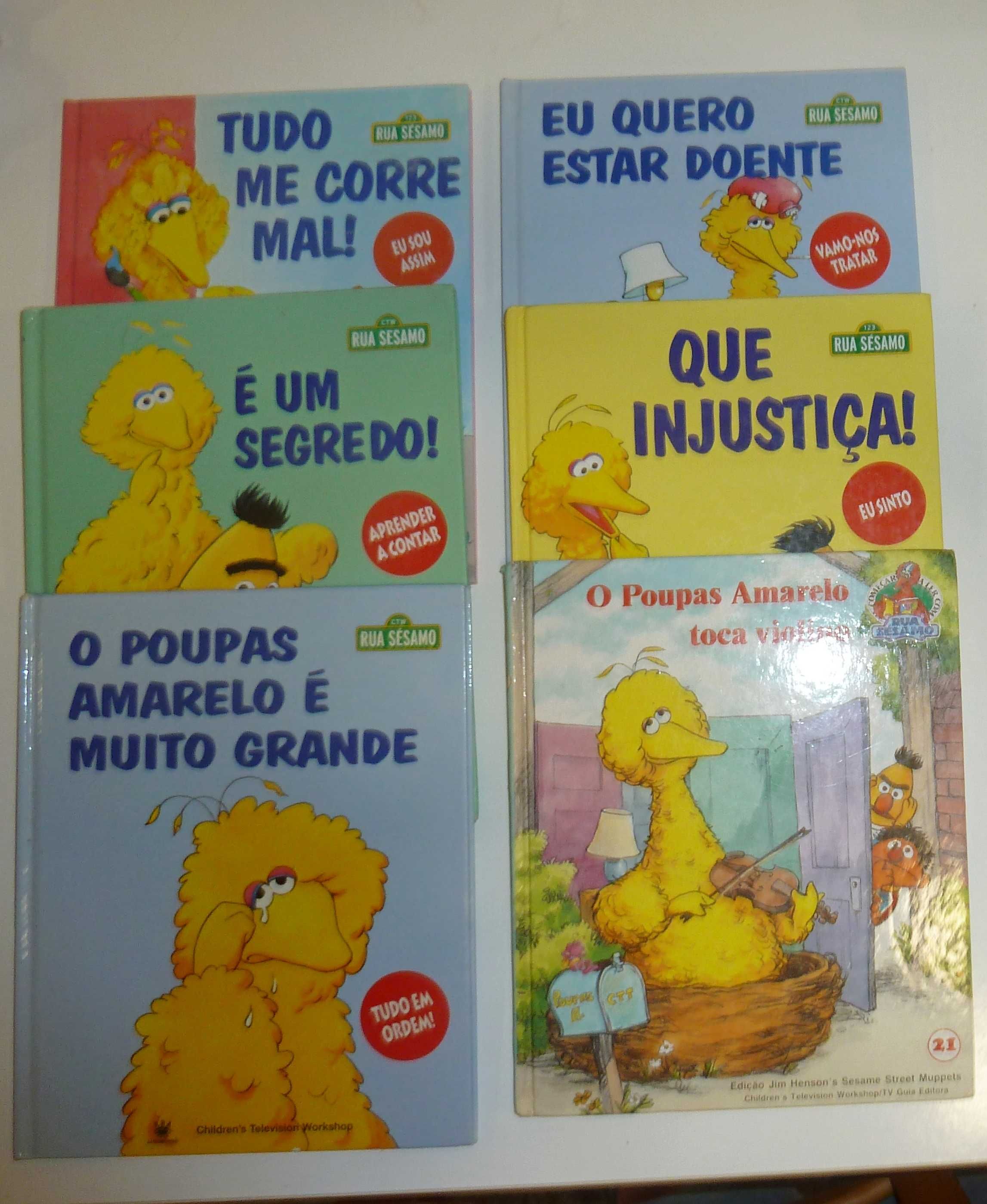 Livros Rua Sésamo