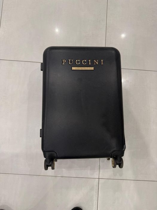 Piękna walizka Puccini złota