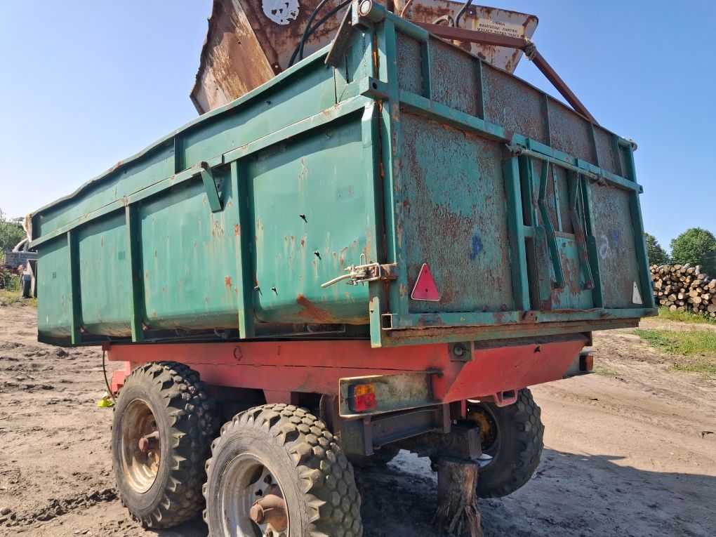 Przyczepa tandem hl pronar metal fach autosan