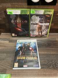 Xbox 360 Marvel Iron Man 2, Tomb Raider, Diablo III 3!