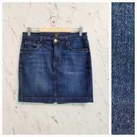 Spódnica mini jeansowa basic szafa kapsułowa