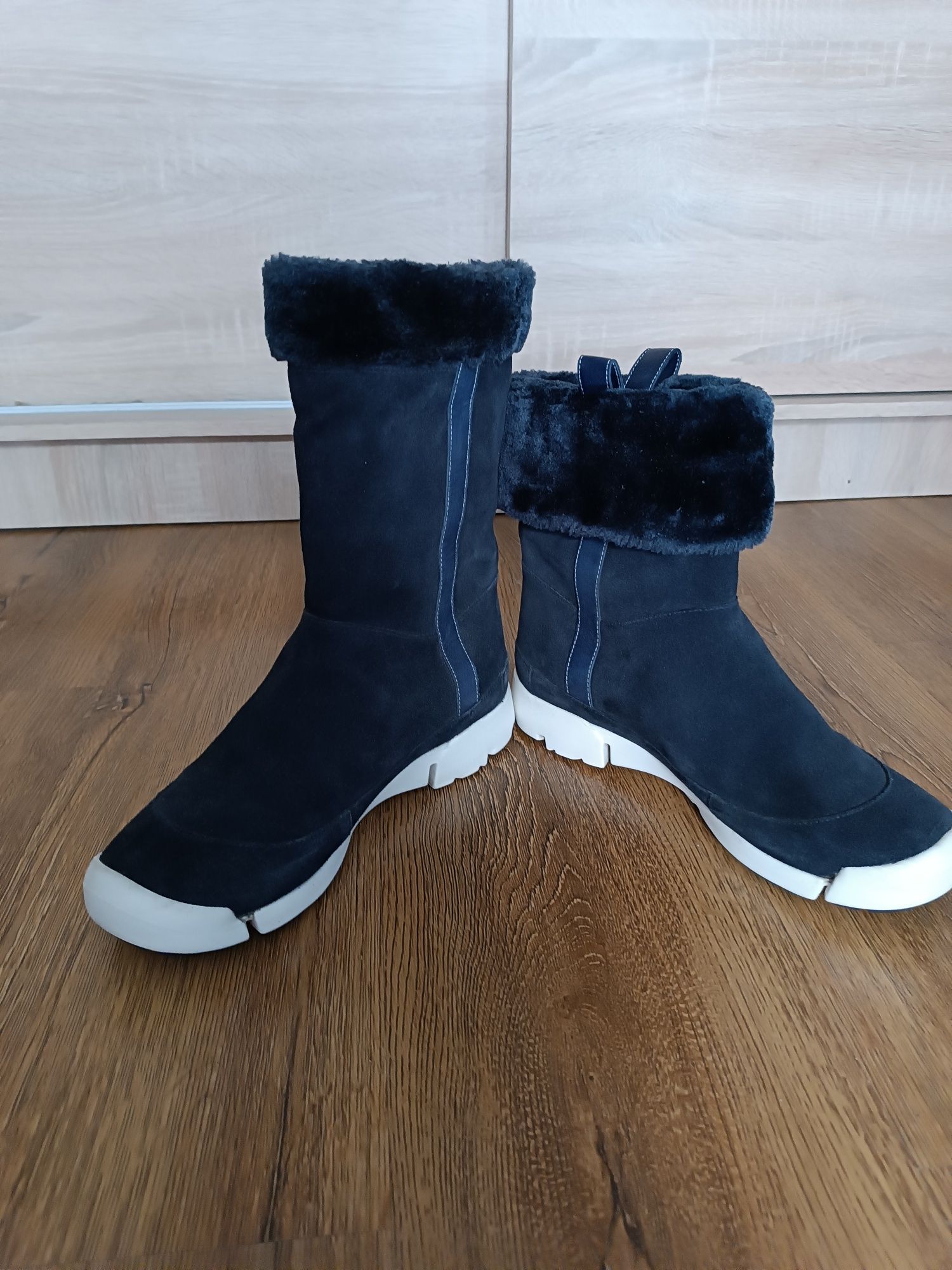 Сапоги, ботинки, CLARKS,р.41.5,стелька 26,8см.