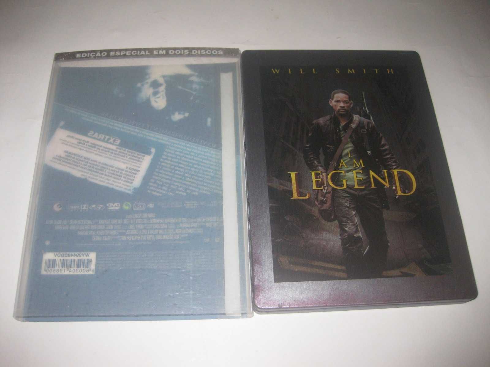 "Eu Sou a Lenda" com Will Smith/2 DVDs/Steelbook!