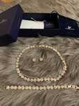 Conjunto Swarovski Rose Gold