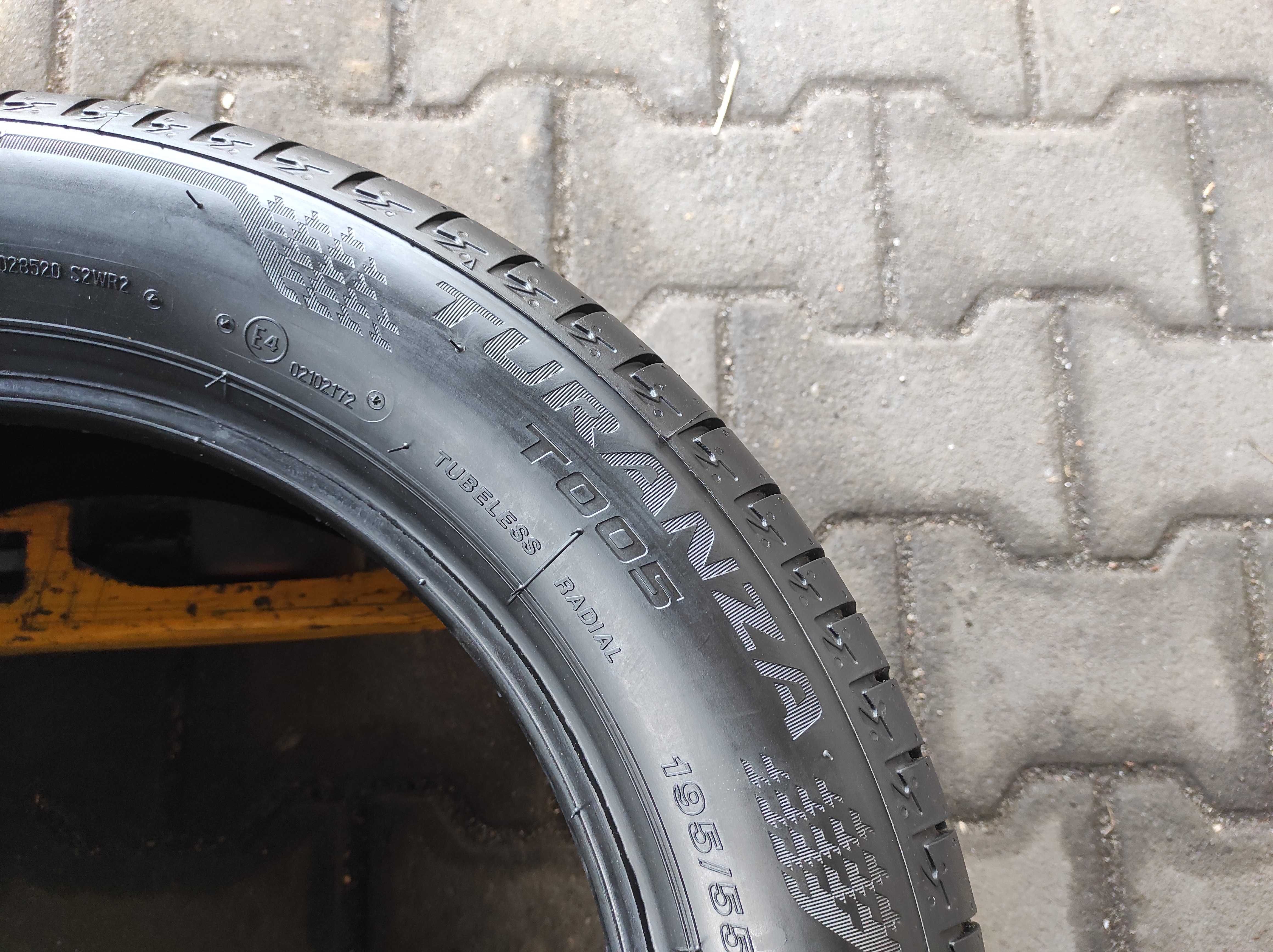 NOWE opony letnie 4szt 195/55 R16 Bridgestone Turanza T005 MONTAŻ 2024