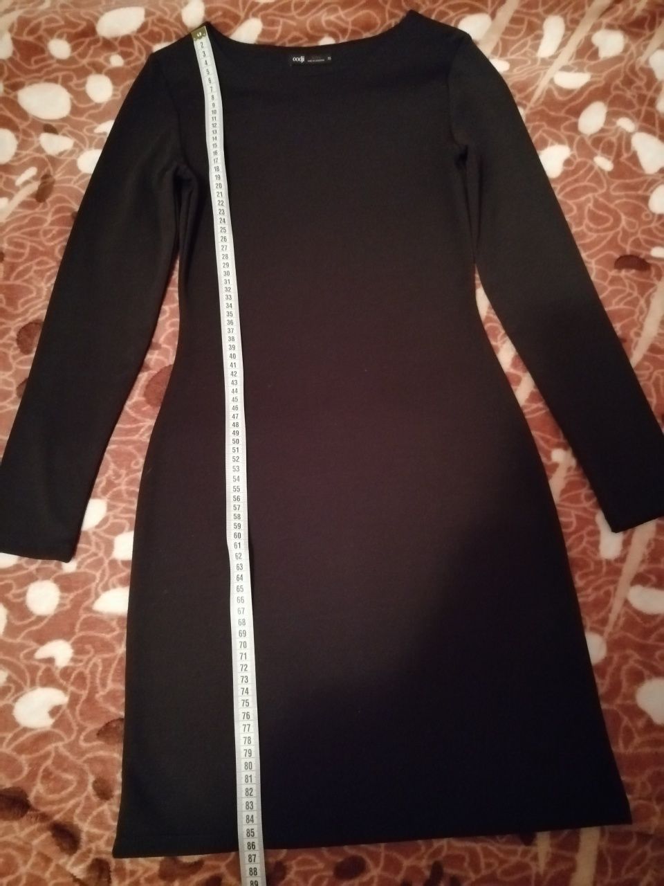 Платье чёрное женское Oodji XS