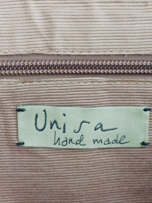 Skórzana torebka do ręki i na ramię Unisa hand made