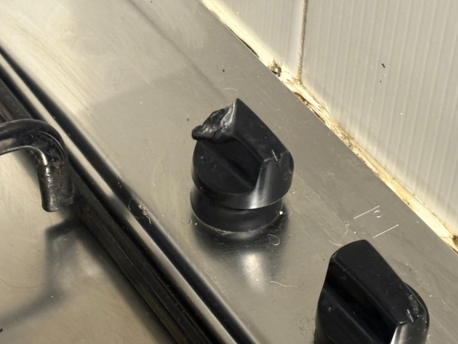 Placa de gas canalizado