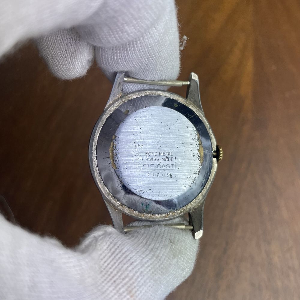 Zegarek szwajcarski męski naręczny Bursa vintage ciekawy