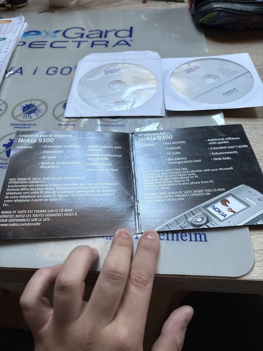 Płyty ze sterownikami do Nokii