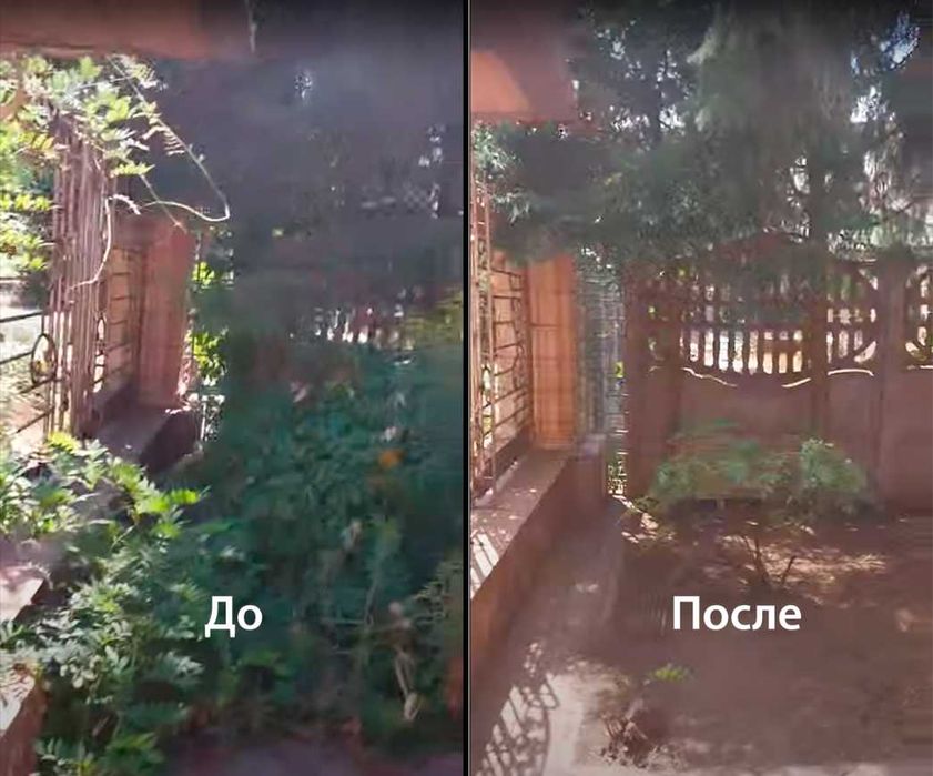 Комплексная уборка земельных и дачных участков по Кривому Рогу.