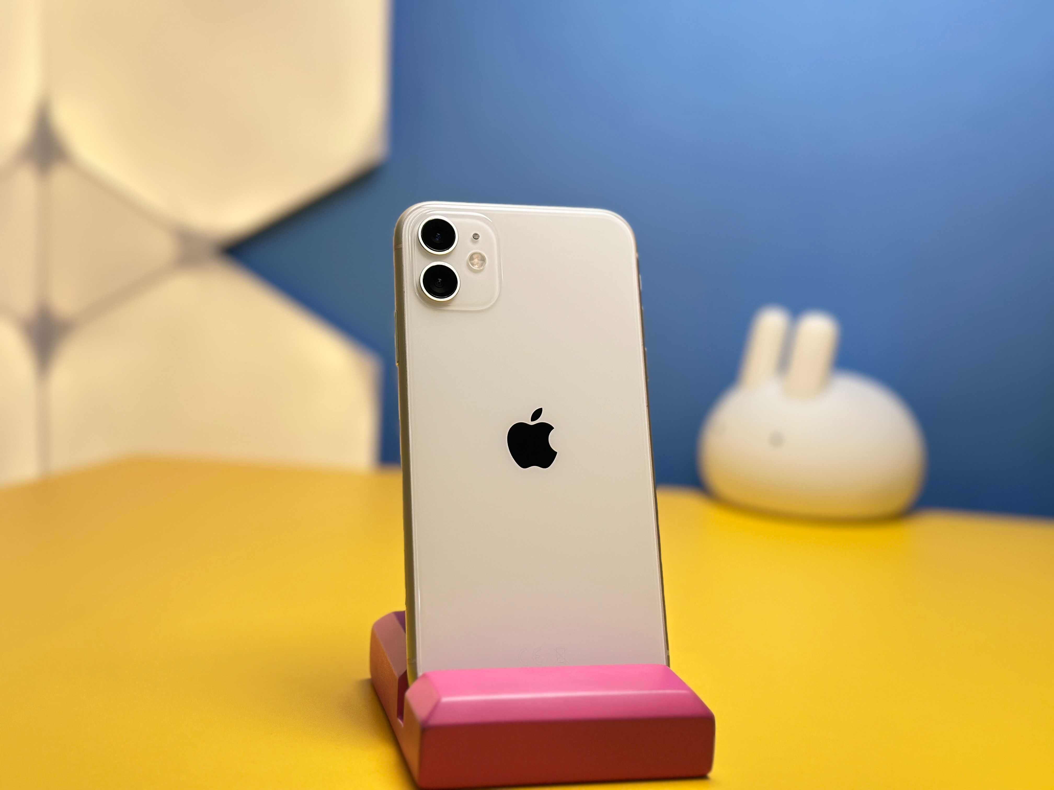 Смартфон Apple iPhone 11 64GB White (103573) Б/У З ГАРАНТІЄЮ
