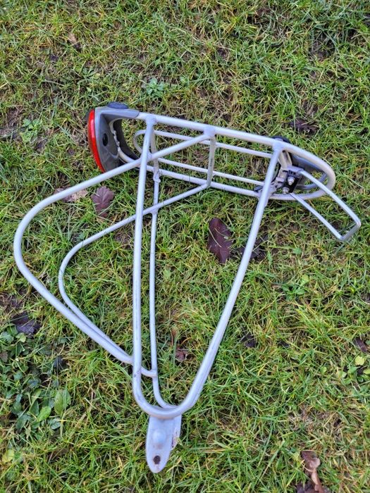 2x bagażnik Gazelle + lampy