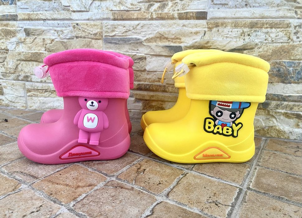 Дитячі гумові чоботи з піни